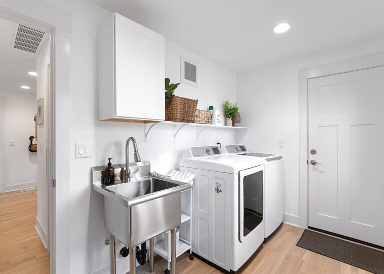 Laundry room remodel in Lake Oswego.